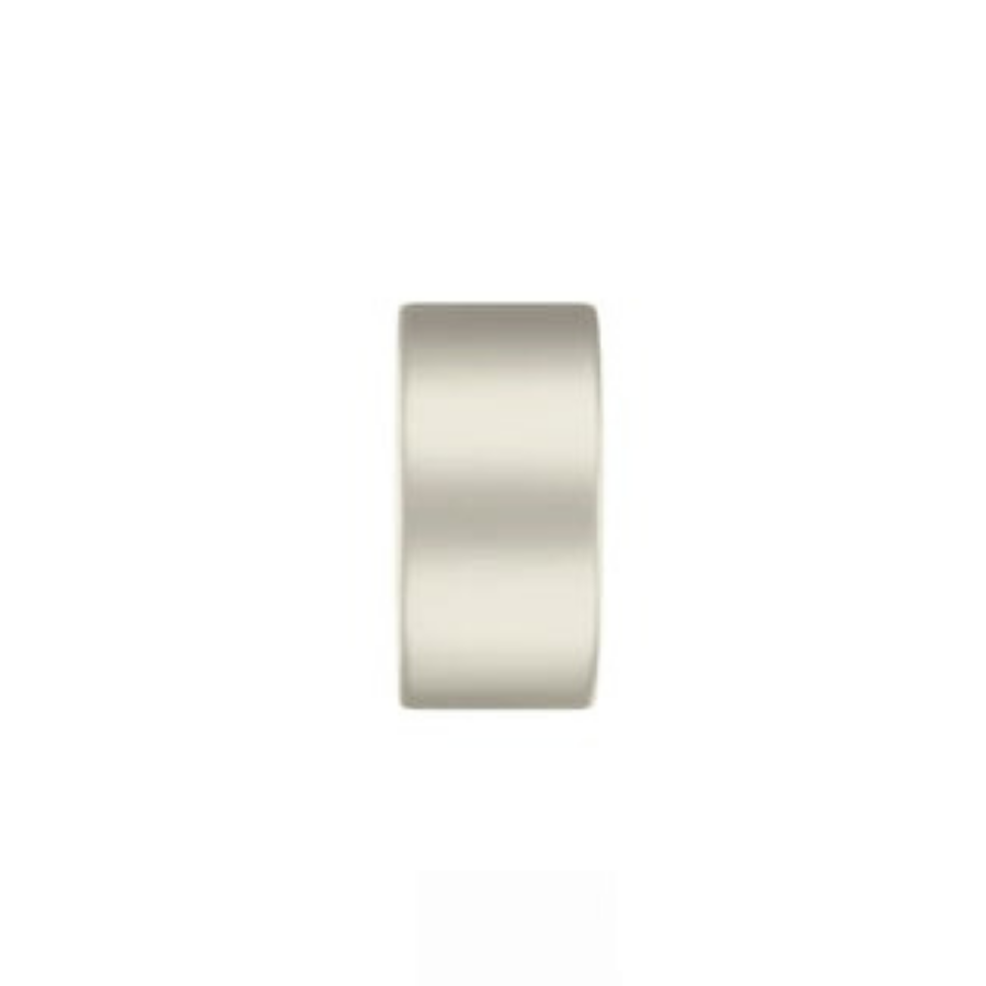 Meir Circular Wall Taps Brushed Nickel