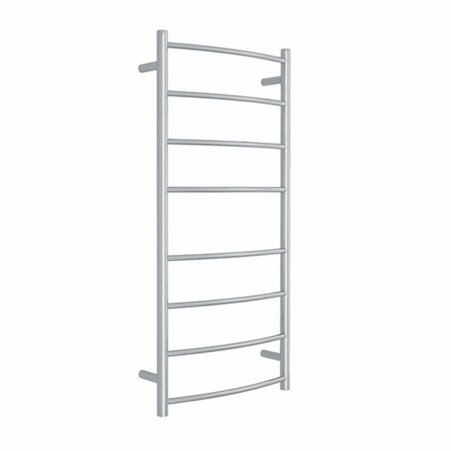Thermogroup 8 Bar Thermorail Curved Round Heated Towel Ladder 530mm