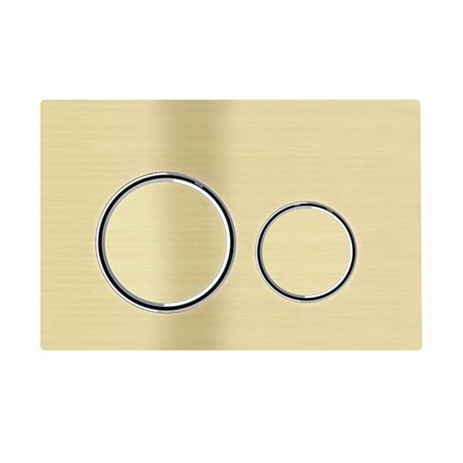 Meir Sigma 21 Dual Flush Plate By Geberit - Tiger Bronze