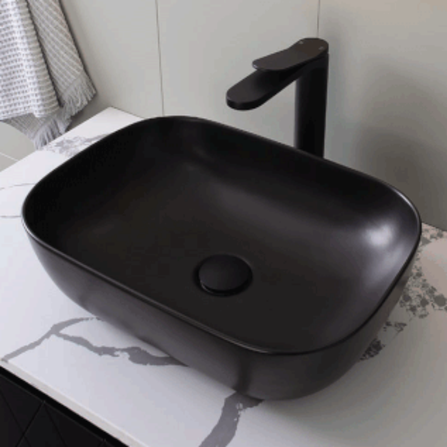 ADP Stadium Above Counter Basin - Matte Black