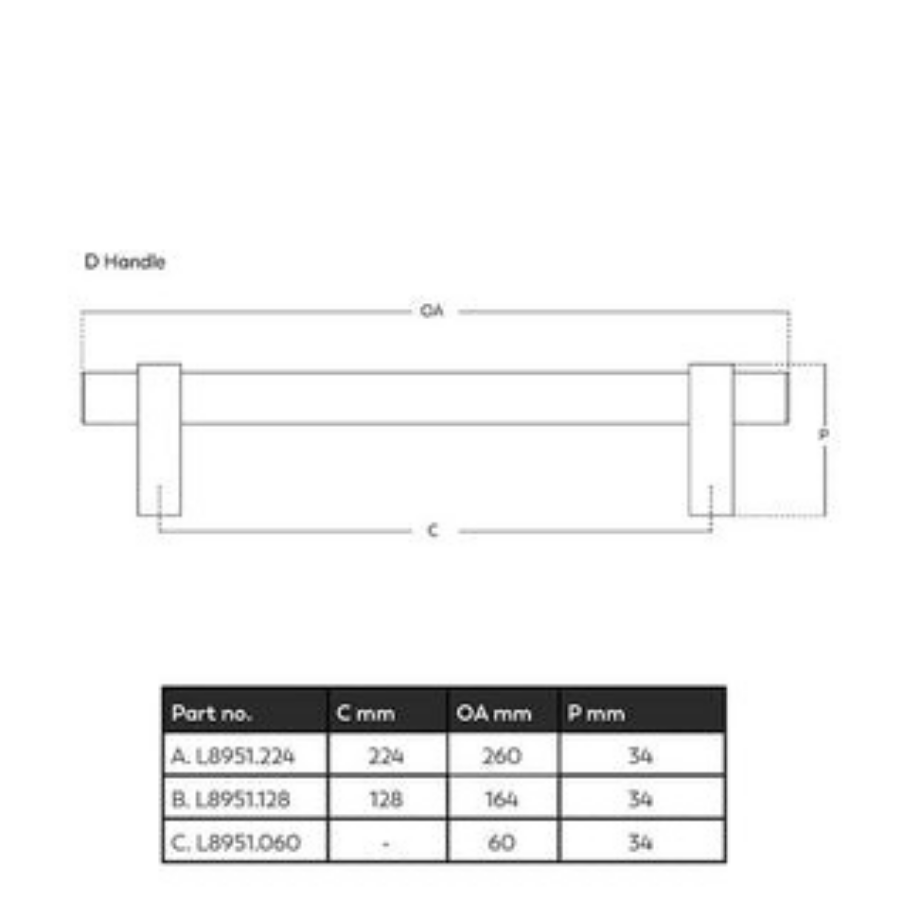 Momo Handles Loreto Bar Pull Brushed Nickel