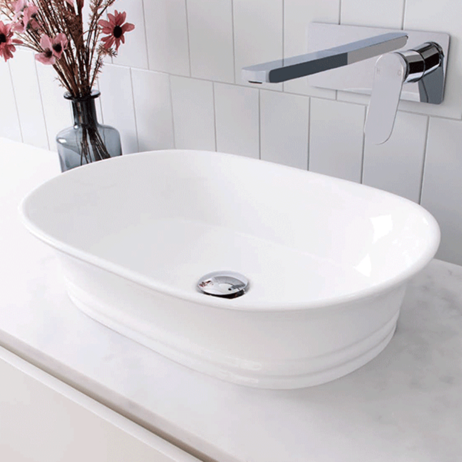 ADP Titan Above Counter Basin White