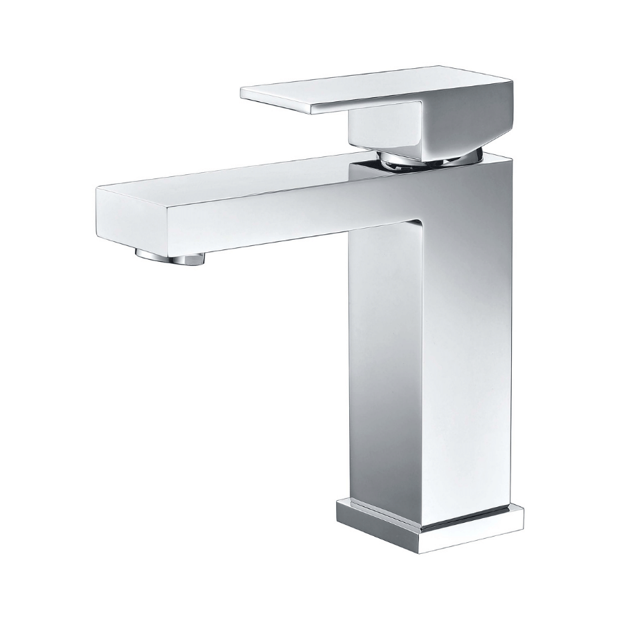 SQ Basin Mixer - Chrome