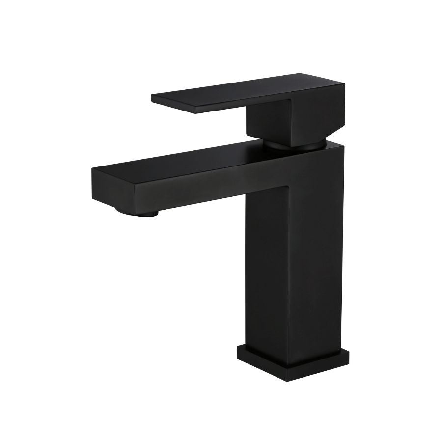 SQ Basin Mixer - Matte Black