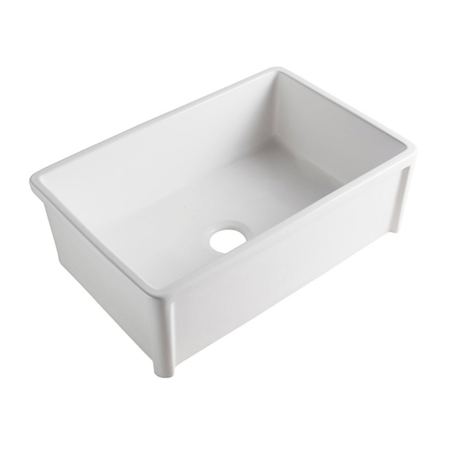 Ceramic SQ Under-mount Sink - Large