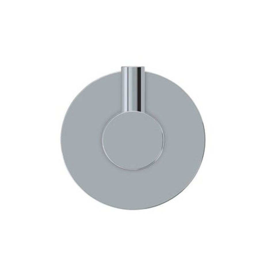Meir Round Chrome Robe Hook