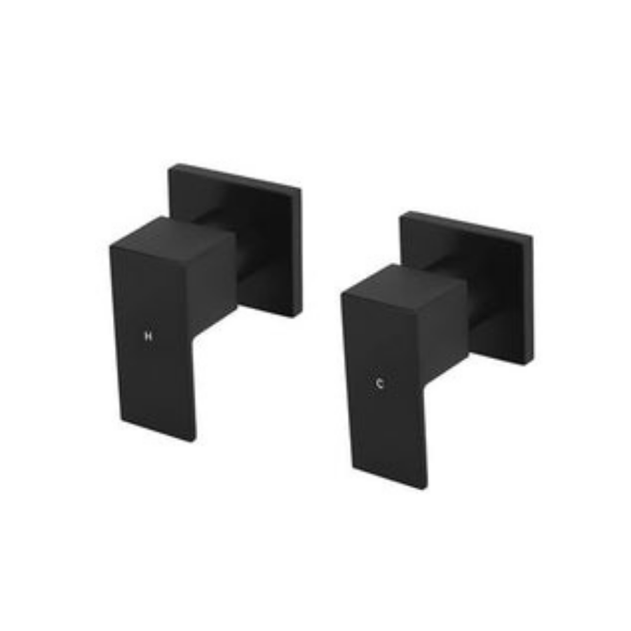Meir Square Quarter Turn Wall Top Assembly Taps