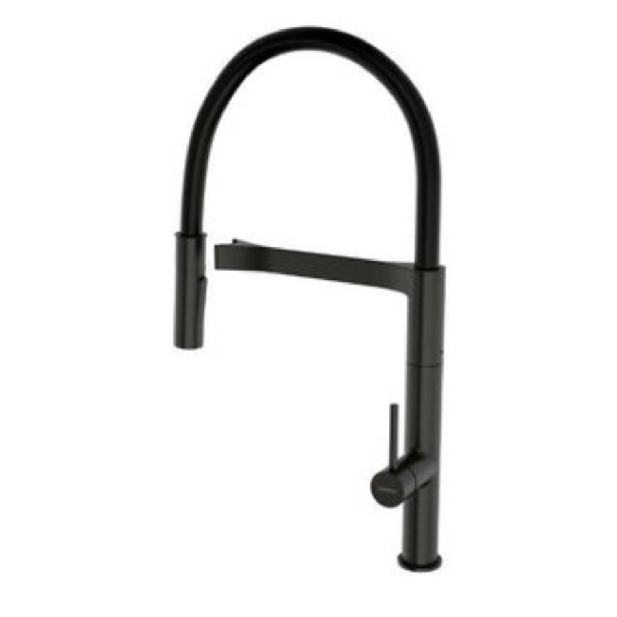 Caroma Vogue Pull Down Sink Mixer - Matte Black