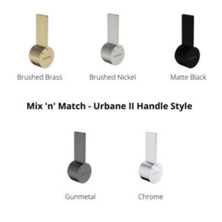 Caroma Urbane II Pull Out Sink Mixer - Brushed Brass