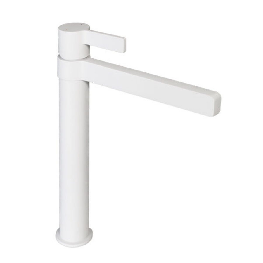 ADP Martini Extended Basin Mixer-Matte White