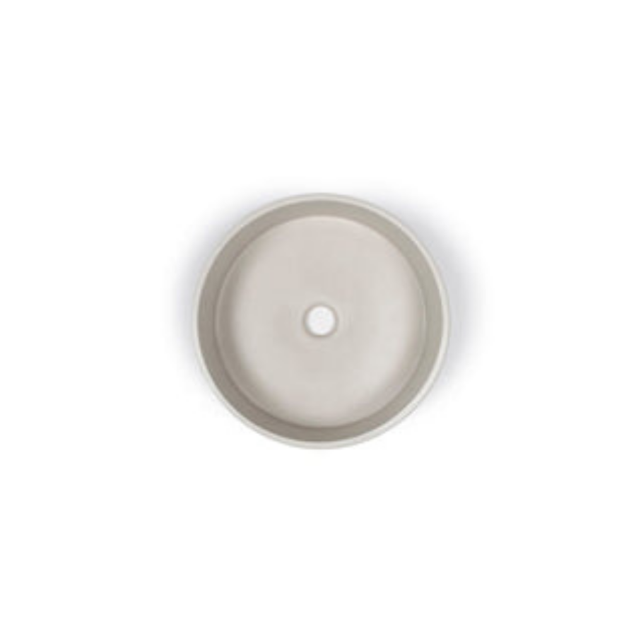 Nood Co Bowl Basin Wall Hung Musk