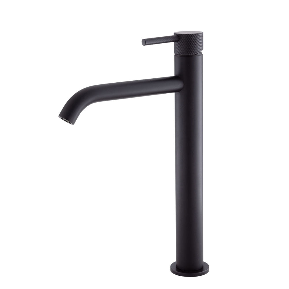 Fienza Axle Tall Basin Mixer - Matte Black