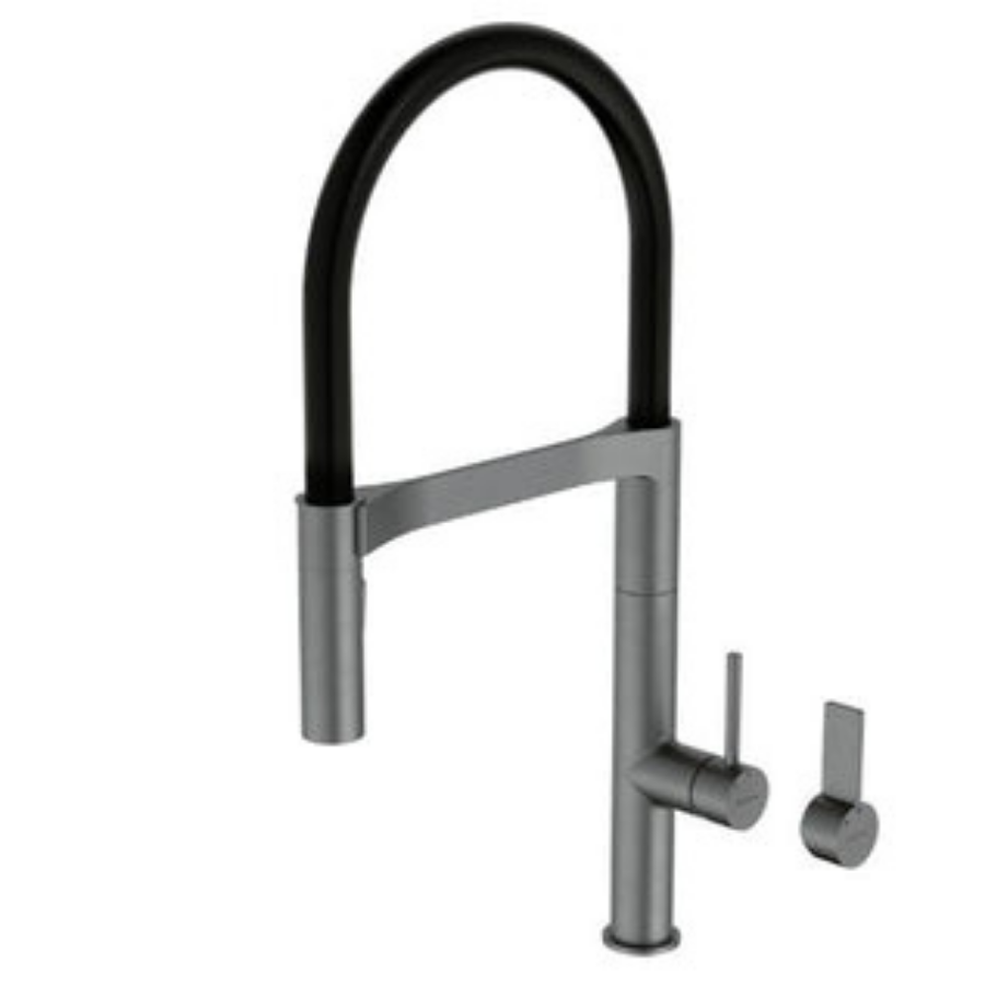 Caroma Vogue Pull Down Sink Mixer - Gunmetal