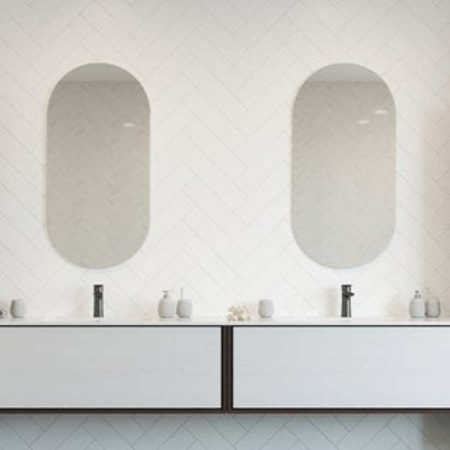 Thermogroup Pill Polished Edge Mirror