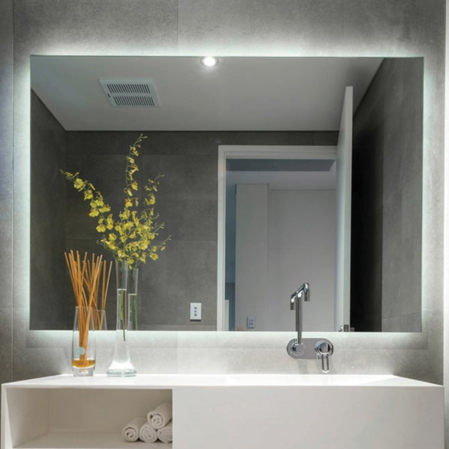 Thermogroup Ablaze Premium SS Range Back-Lit Mirror