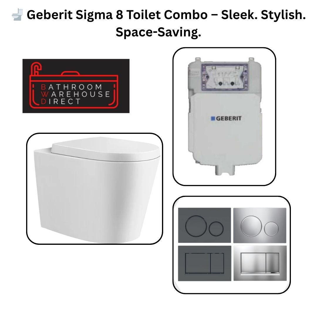 🚽 Geberit Sigma 8 In-Wall Toilet Suite – Premium Flush, Hidden Style