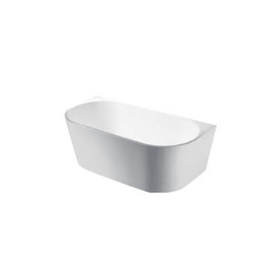 Back To Wall Bath (Gloss White)