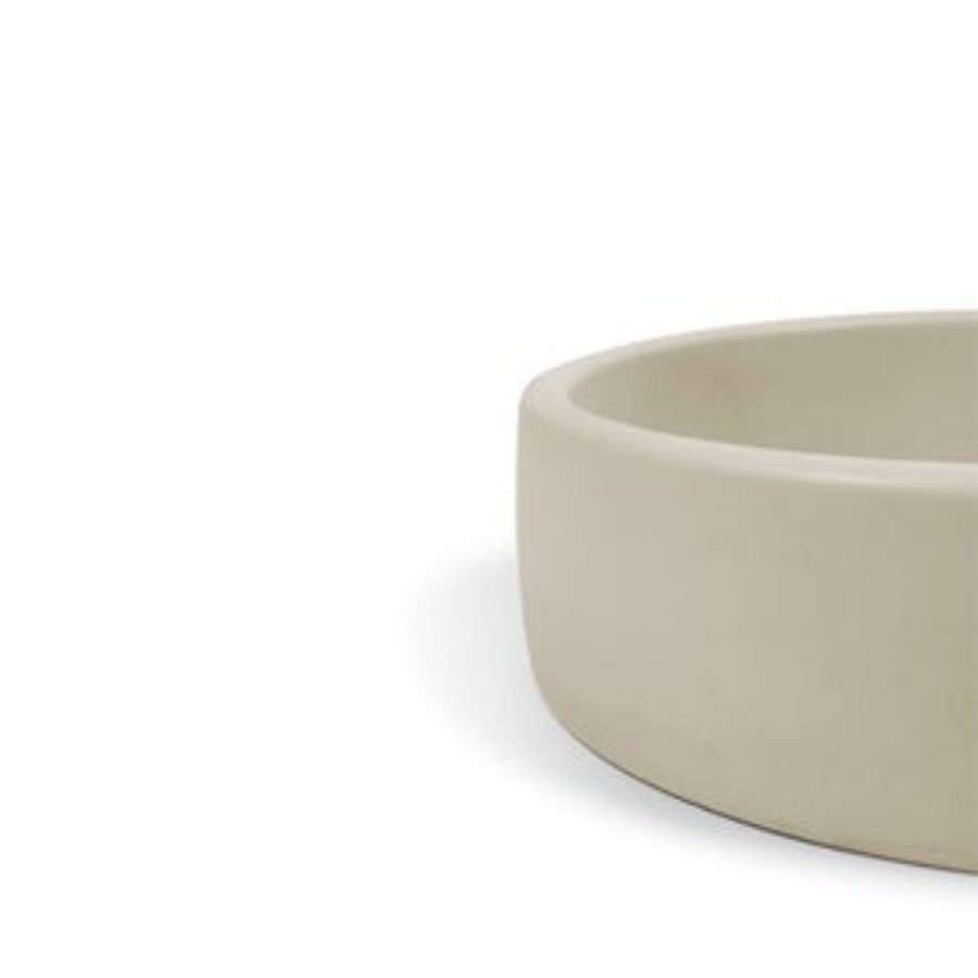 Nood Co Bowl Basin Surface Mount Ivory