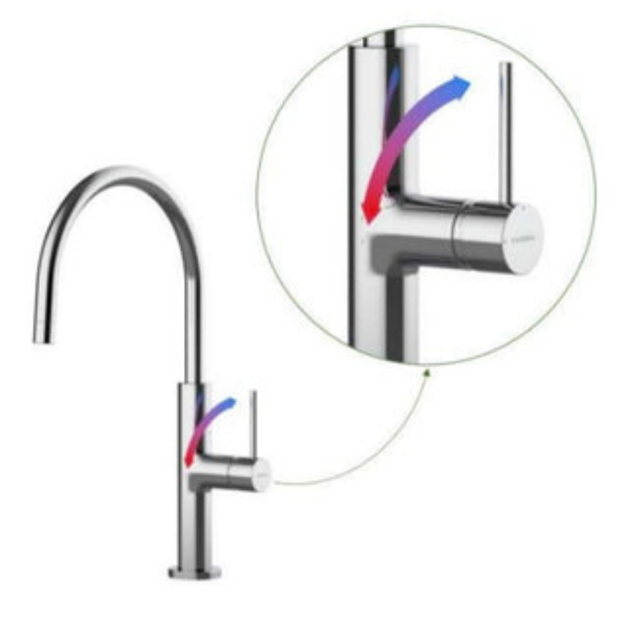 Caroma Urbane II Pull Out Sink Mixer - Brushed Brass