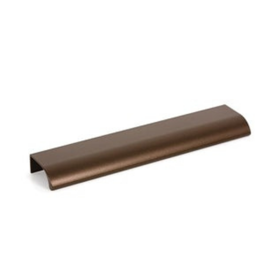 Momo Handles Ona Lip Pull Handle Metallic Golden Brown