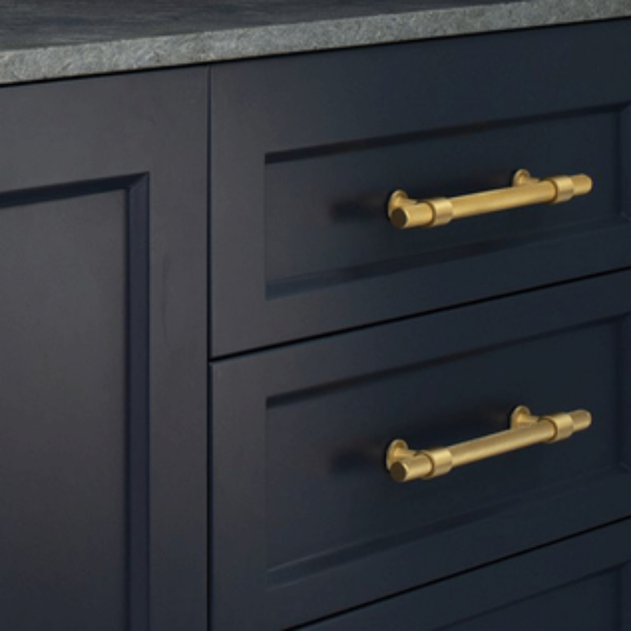 Momo Handles Belgravia Bar Pull Brushed Satin Brass