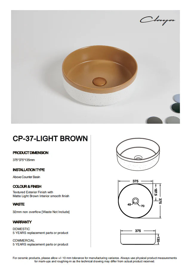 Colour Plus-37 Light Brown