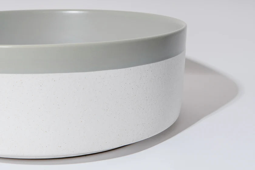 Colour Plus-37 Round Above-Counter Basin – Matte Grey