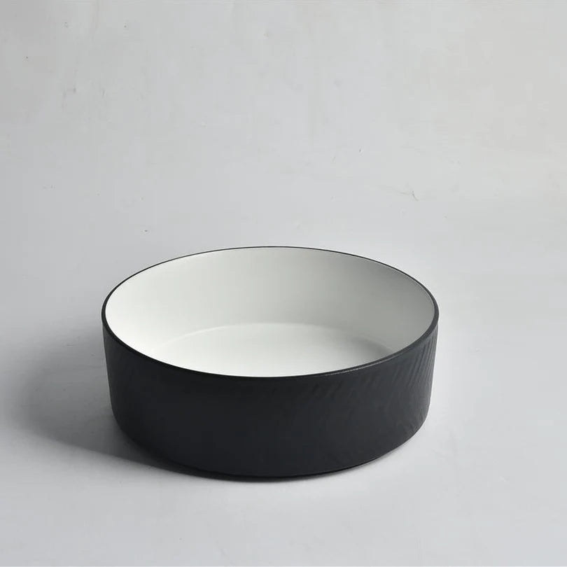 Claya above-counter ceramic basin - P-Arrow-36-TMB