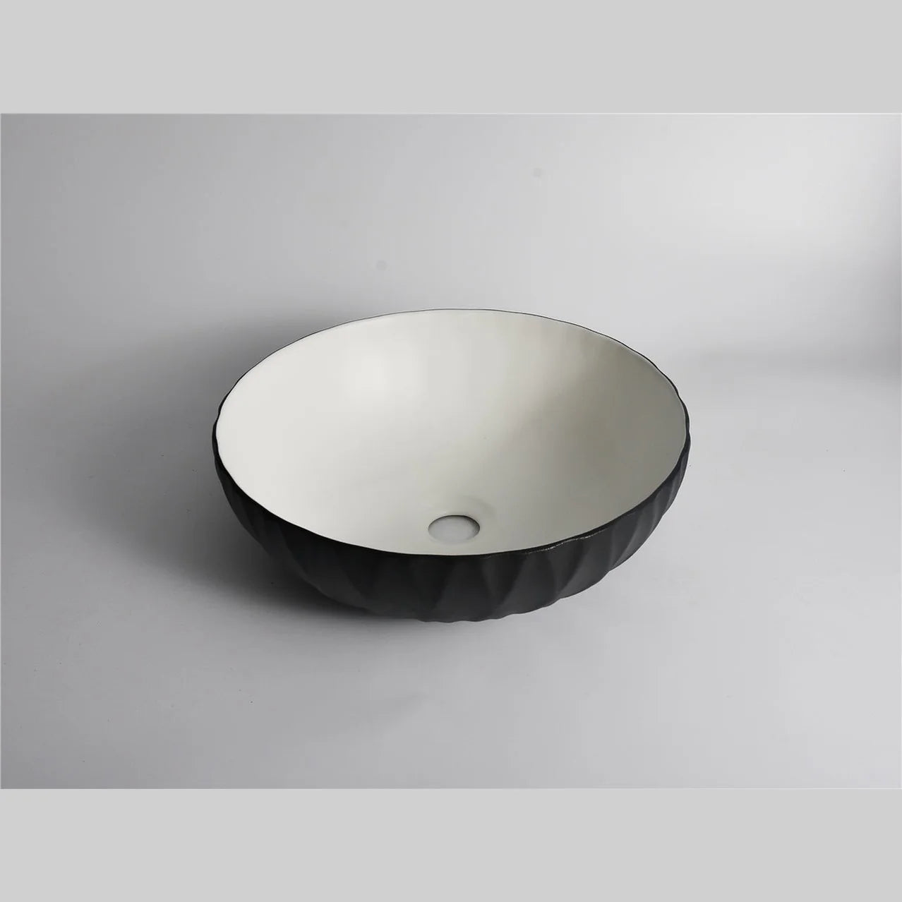 Claya above-counter ceramic basin - P-Ruby-40-TMB
