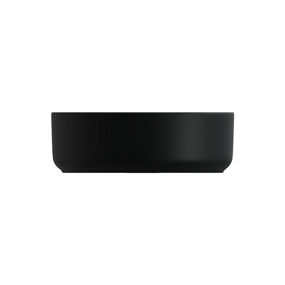 Reba Mini Above Counter Basin, Matte Black RB3280B