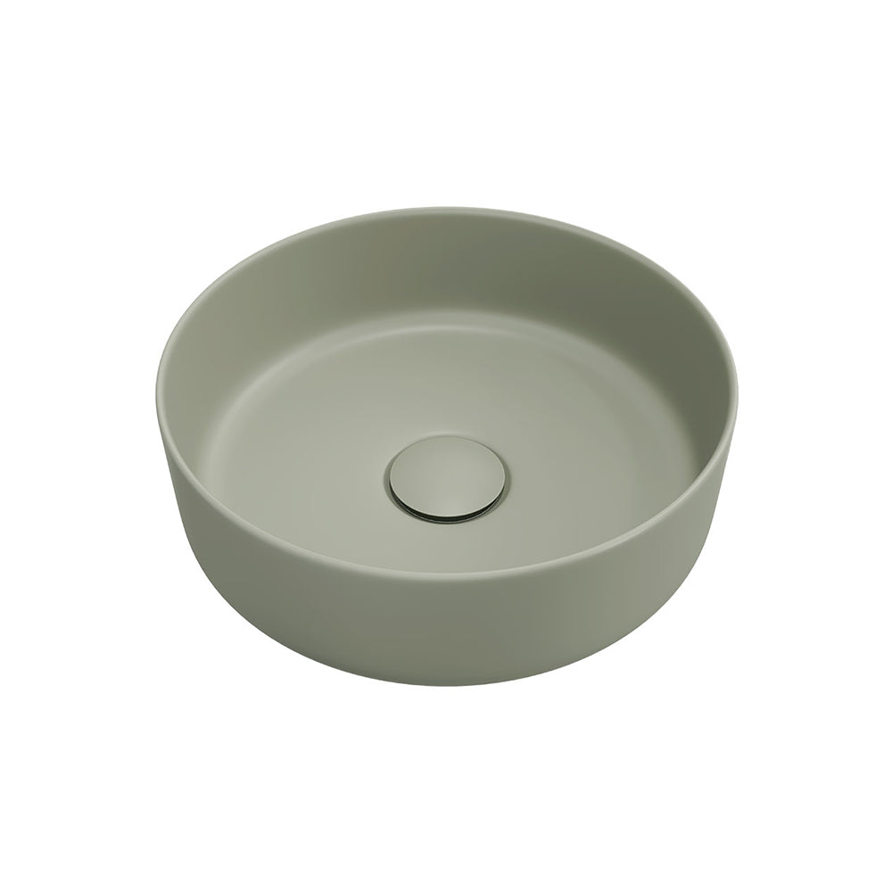 Reba Mini Above Counter Basin, Matte Olive RB3280MG