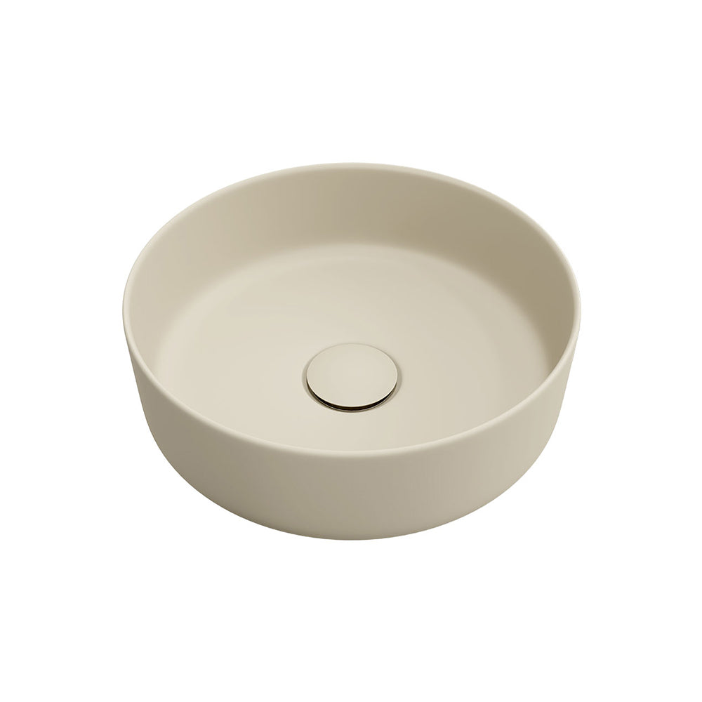 Reba Mini Above Counter Basin, Matte Khaki RB3280MK