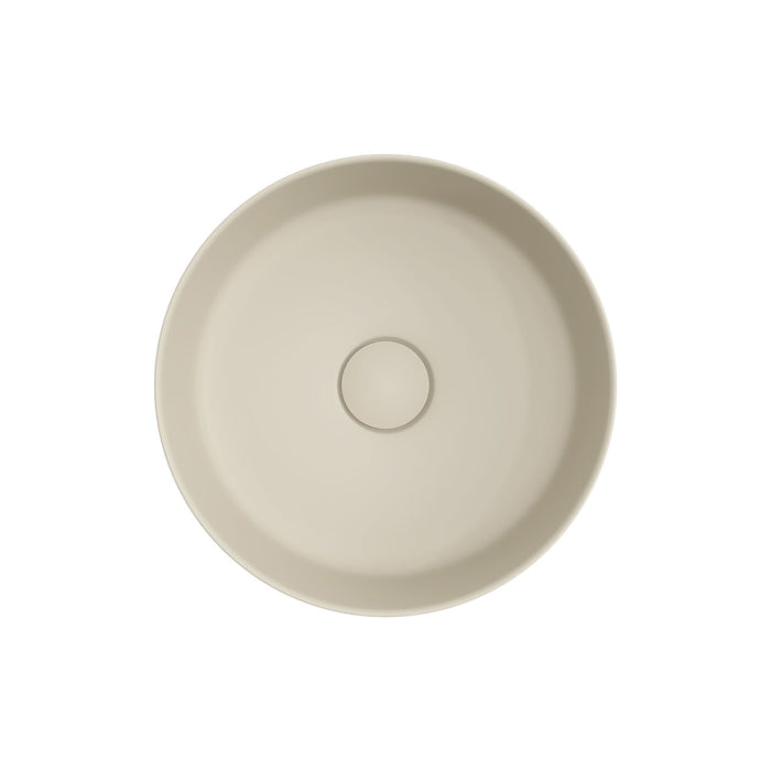 Reba Mini Above Counter Basin, Matte Khaki RB3280MK