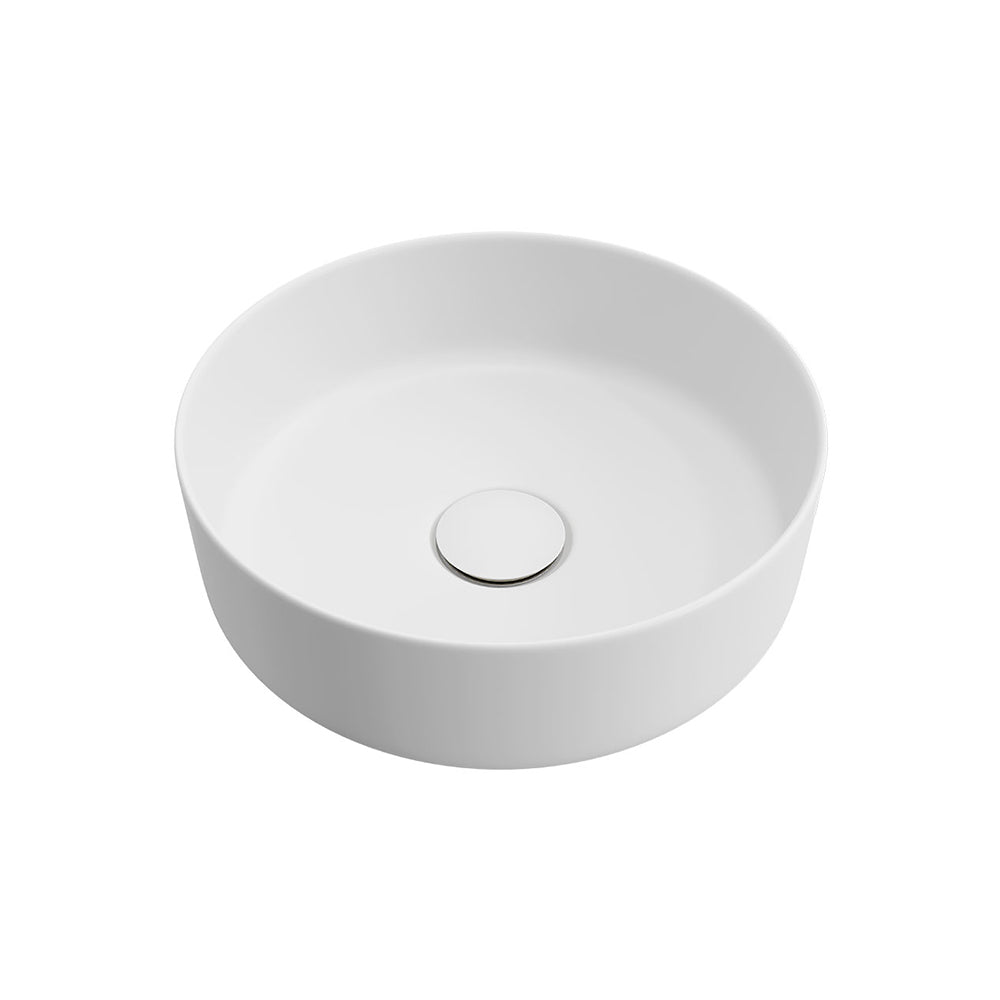 Reba Mini Above Counter Basin, Matte White RB3280MW