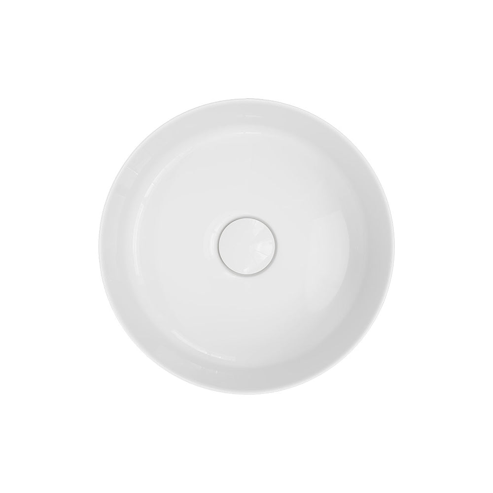 Reba Mini Above Counter Basin, Gloss White RB3280