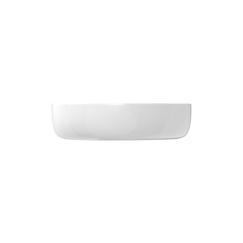 Pebble Small Above Counter Basin, Gloss White RB486
