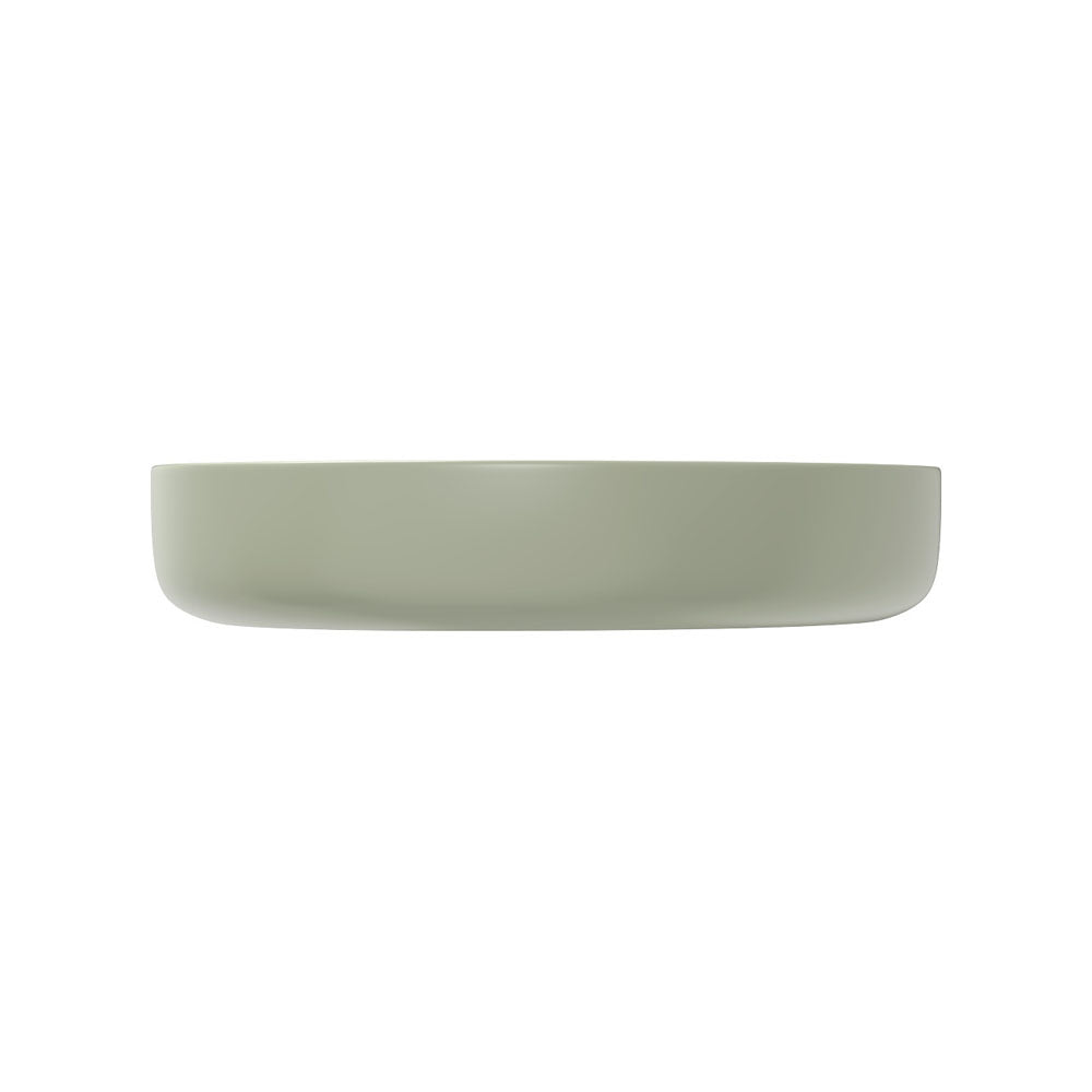 Pebble Medium Above Counter Basin, Matte Olive RB487MG