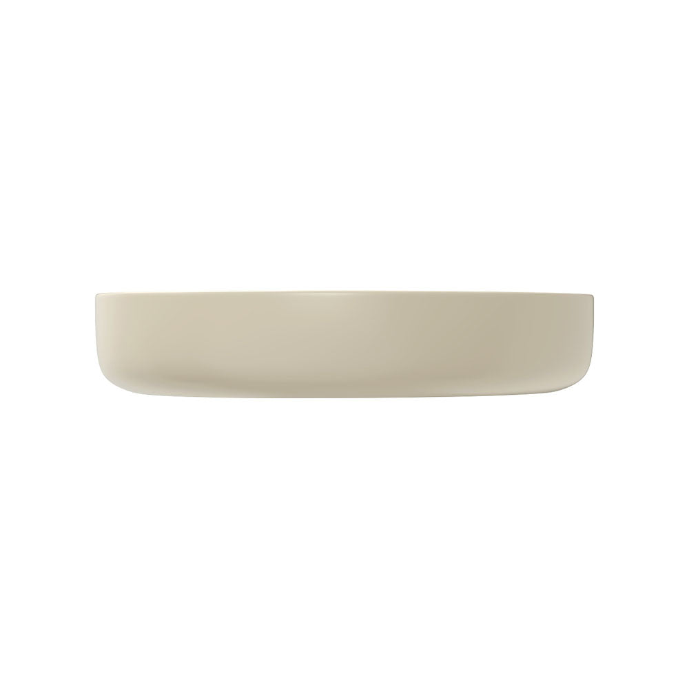 Pebble Medium Above Counter Basin, Matte Khaki RB487MK