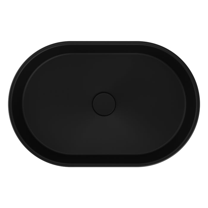 Eden Pill Above Counter Basin, Matte Black RB510MB