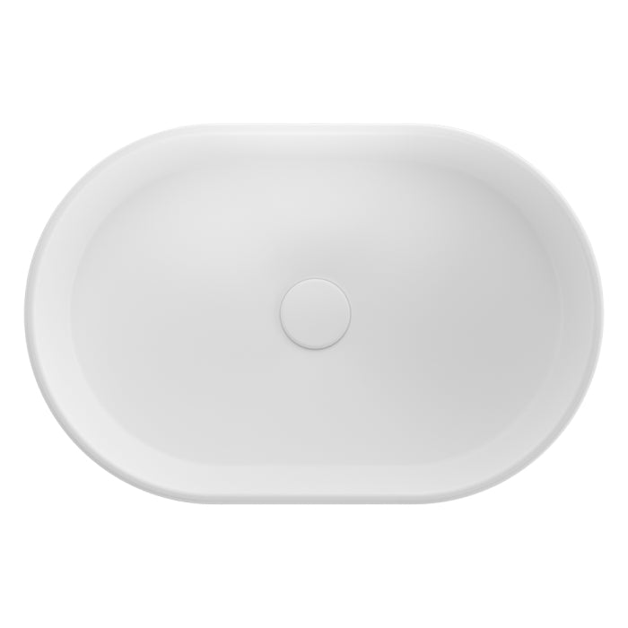 Eden Pill Above Counter Basin, Matte White RB510MW