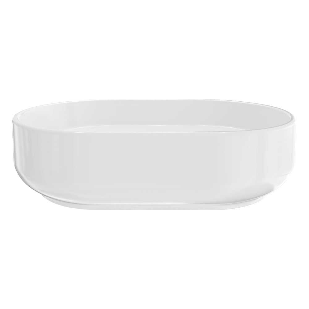 Eden Pill Above Counter Basin, Gloss White RB510