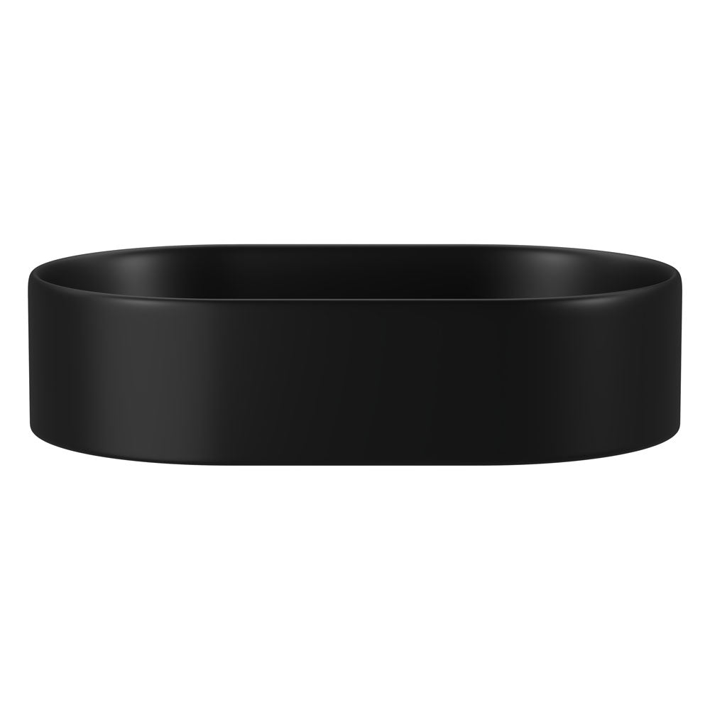 Aluca Pill Above Counter Basin, Matte Black RB8010B