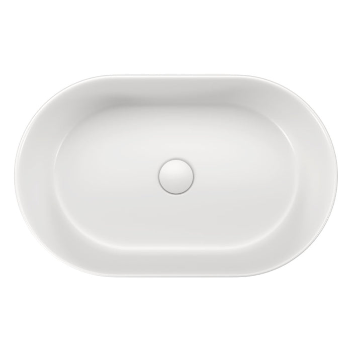 Aluca Pill Above Counter Basin, Matte White RB8010MW
