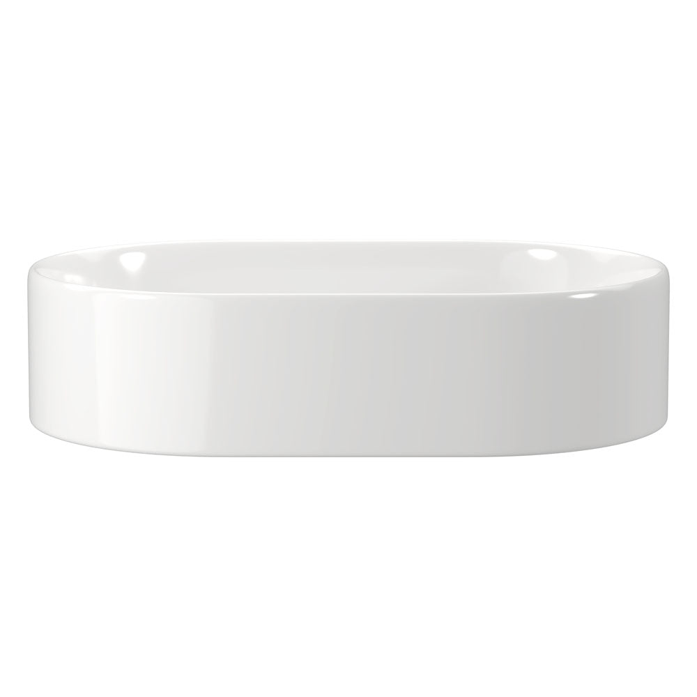 Aluca Pill Above Counter Basin, Gloss White RB8010