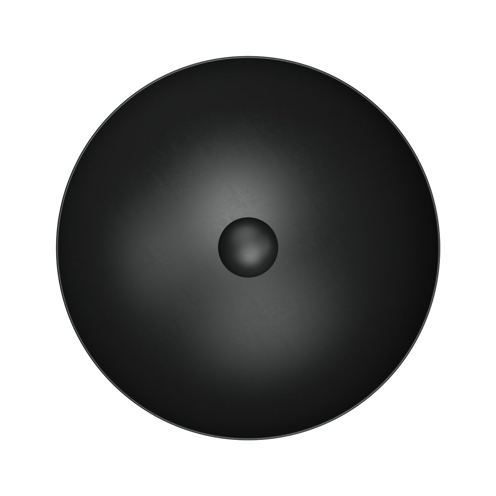 Aluca Above Counter Basin, Matte Black RB821B