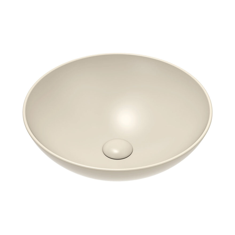Aluca Above Counter Basin, Matte Khaki RB821MK
