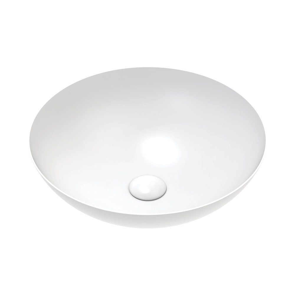 Aluca Above Counter Basin, Matte White RB821W