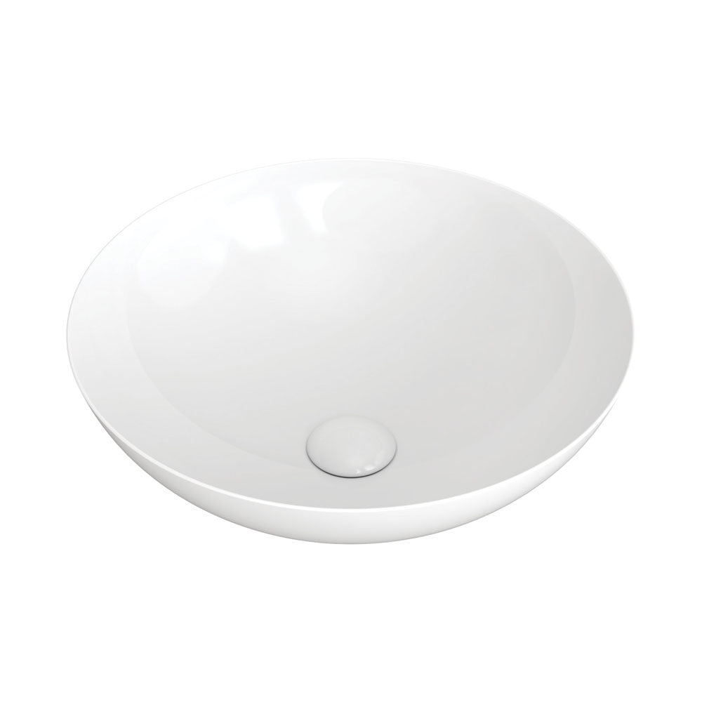 Aluca Above Counter Basin, Gloss White RB821
