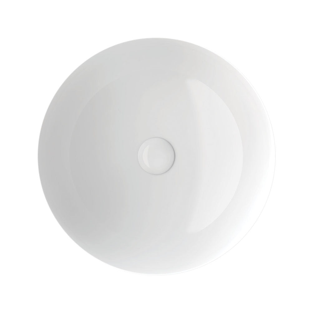 Aluca Above Counter Basin, Matte White RB821W