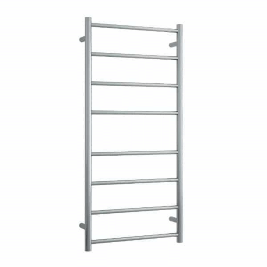Thermogroup 8 Bar Thermorail Heated Towel Ladder 530mm Brushed Stainless Steel
